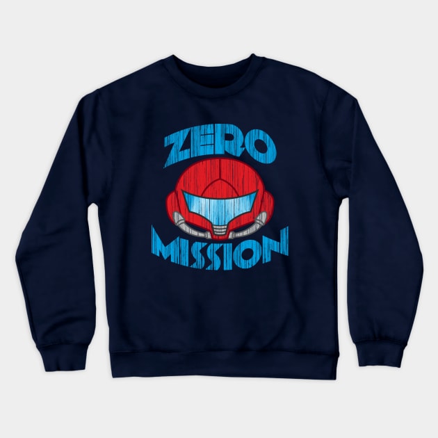 Zero Mission Crewneck Sweatshirt by VicNeko